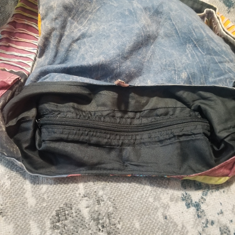 Patch Work Crossbody Bag - image 4